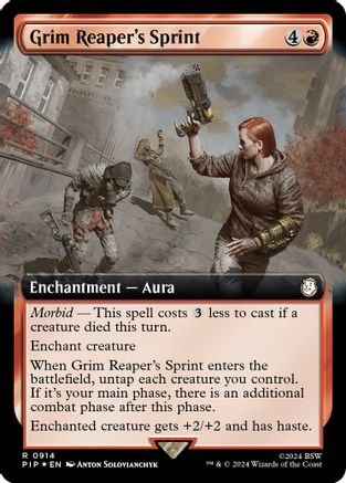 Grim Reaper's Sprint (Extended Art) (Surge Foil)