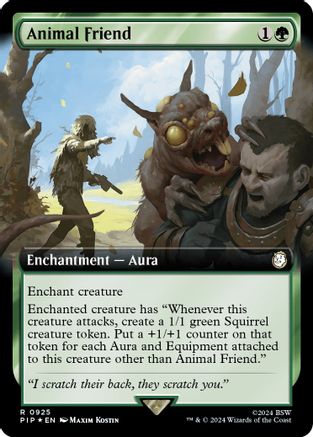 Animal Friend (Extended Art) (Surge Foil)