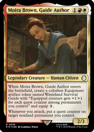 Moira Brown, Guide Author (Surge Foil)
