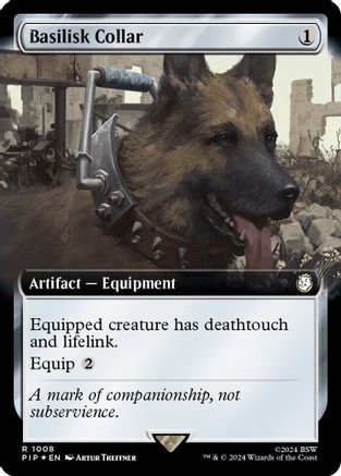 Basilisk Collar (Extended Art) (Surge Foil)