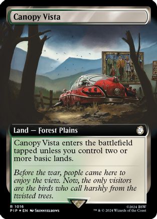 Canopy Vista (Extended Art) (Surge Foil)