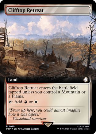 Clifftop Retreat (Extended Art) (Surge Foil)