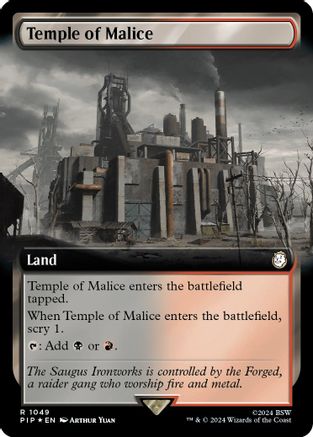 Temple of Malice (Extended Art) (Surge Foil)
