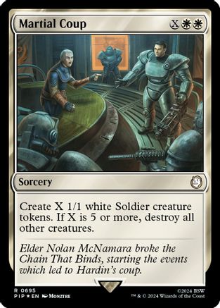 Martial Coup (Surge Foil)