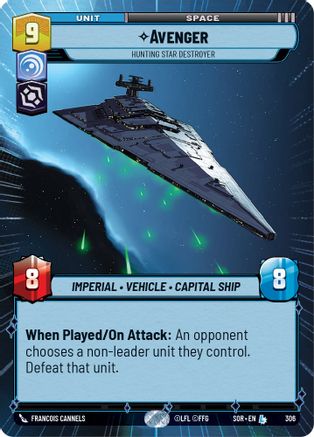 Avenger - Hunting Star Destroyer (Hyperspace)