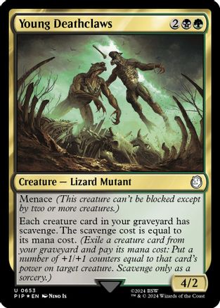 Young Deathclaws (Surge Foil)