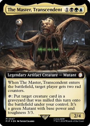 The Master, Transcendent (Extended Art) (Surge Foil)