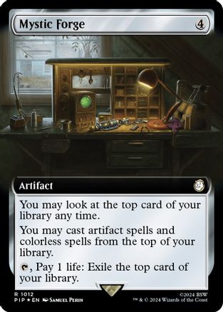 Mystic Forge (Extended Art) (Surge Foil)