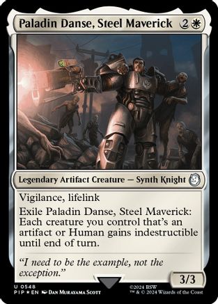 Paladin Danse, Steel Maverick (Surge Foil)