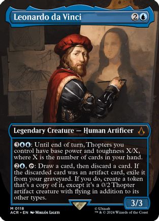 Leonardo da Vinci (Borderless)