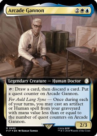 Arcade Gannon (Extended Art) (Surge Foil)