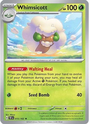 SV05: Temporal Forces Whimsicott #015