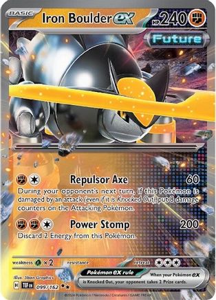 SV05: Temporal Forces Iron Boulder ex #099