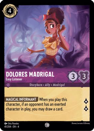 Dolores Madrigal Easy Listener