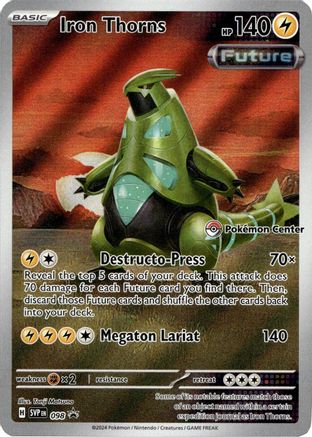 SV: Scarlet & Violet Promo Cards Iron Thorns - 098 (Pokemon Center) #098
