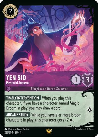Yen Sid - Powerful Sorcerer (223/204)