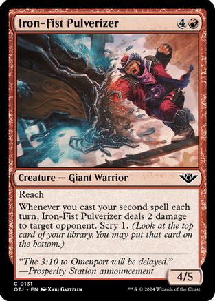 Iron-Fist Pulverizer