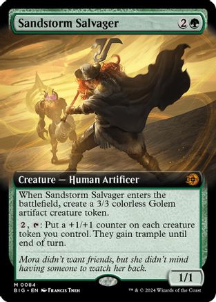 Sandstorm Salvager (Extended Art)