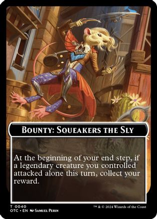 Bounty: Squeakers the Sly // Bounty Rules Double-Sided Token ...