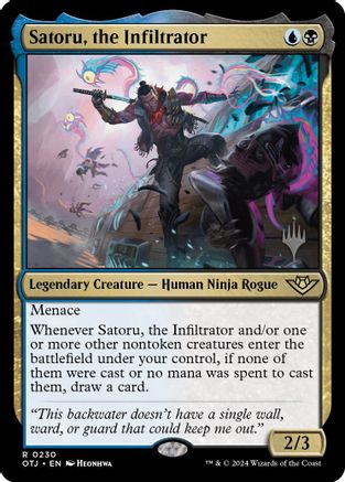 Satoru, the Infiltrator