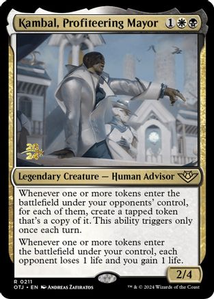 Kambal, Profiteering Mayor