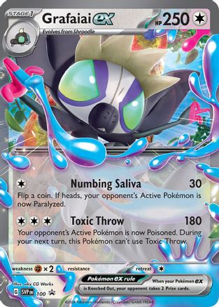 SV: Scarlet & Violet Promo Cards Grafaiai ex #100
