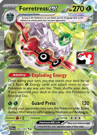 Prize Pack Series Cards Forretress ex #005