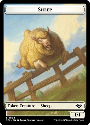 Sheep // Plot Double-Sided Token