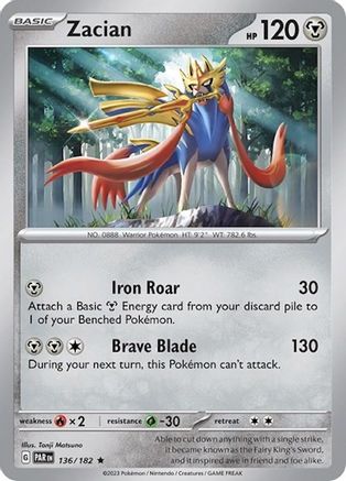 Deck Exclusives Zacian #136