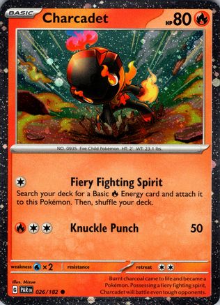 Miscellaneous Cards & Products Charcadet - 026/182 (Cosmos Foil) #026