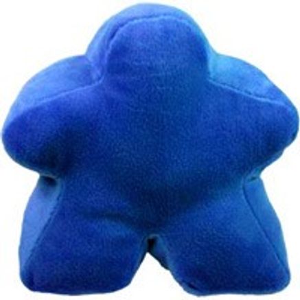 Noble Blue - Blue Plushie Meeple 170mm Soft Meeple