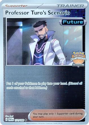 League & Championship Cards Professor Turo's Scenario (Regional Championship) #171