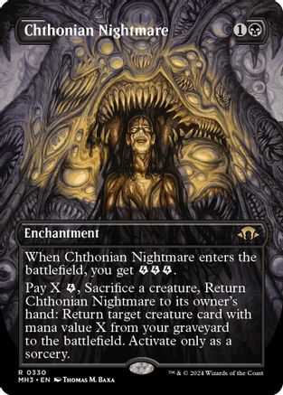 Chthonian Nightmare (Borderless)