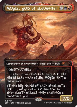 MOgIs, gOD of sLaUGHter (9994)