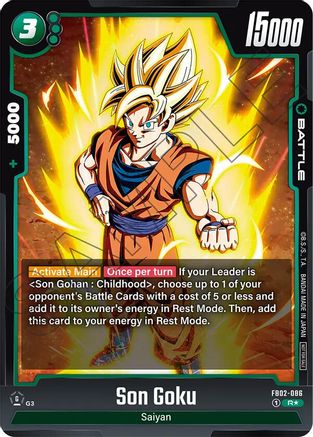 Son Goku - FB02-086 (Championship Pack 01) - Tournament and ...