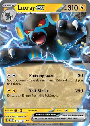 SV06: Twilight Masquerade Luxray ex #068