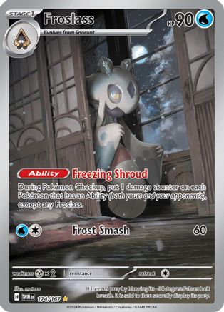 SV06: Twilight Masquerade Froslass #174