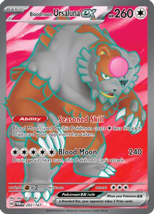 SV06: Twilight Masquerade Bloodmoon Ursaluna ex #202