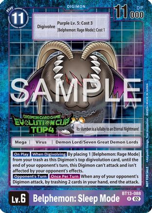 Belphemon: Sleep Mode