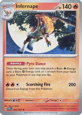 Deck Exclusives Infernape #033