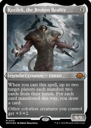 Kozilek, the Broken Reality (Foil Etched)