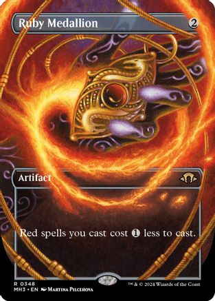 Ruby Medallion (Borderless)