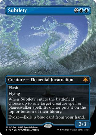 Subtlety (Borderless) (Textured Foil)