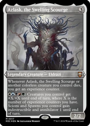 Azlask, the Swelling Scourge (Foil Etched)