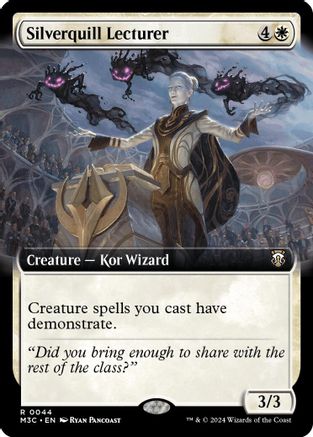 Silverquill Lecturer (Extended Art) - Commander: Modern Horizons 3 ...