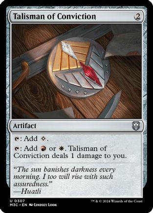 Talisman of Conviction (Ripple Foil)