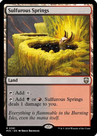 Sulfurous Springs (Ripple Foil)