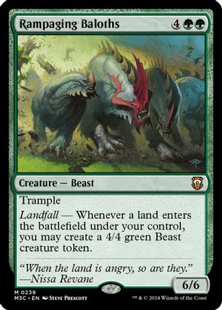 Rampaging Baloths (Ripple Foil)