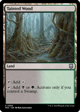 Tainted Wood (Ripple Foil)
