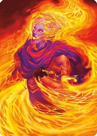 Flare of Duplication Art Card